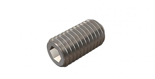 M3 Socket Cup Point Grub Screw - Stainless Steel