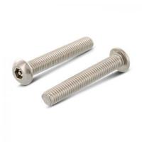 Product image: SECURITY SCREW, BUTTON, POST HEX, 304, M3x10