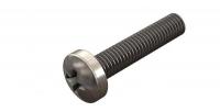 Product image: M/C SCREW, PAN HEAD, PHILLIPS,  304, UNC, #4x1"